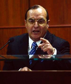  Vladimiro Montesinos, en una imagen de archivo
